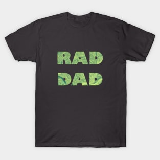 Rad Dad Green Swirl T-Shirt